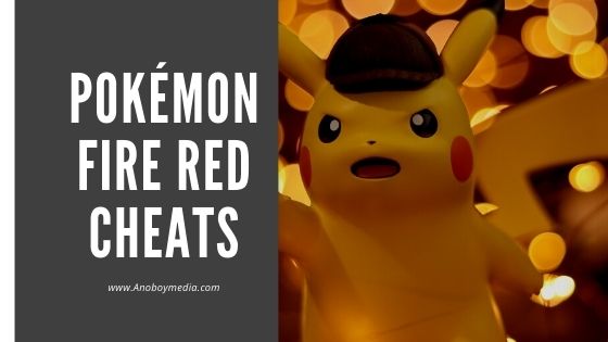 Pokémon Fire Red Cheats